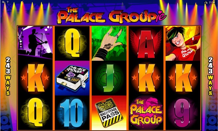 The Palace Groupie Slot